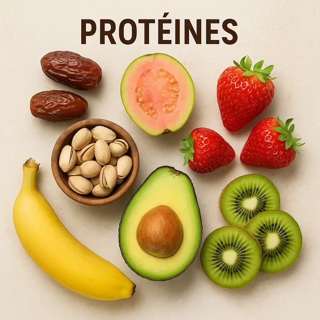 Les Fruits Riches en Protéines : Guide Ultime pour Diversifier vos Sources Protéinées 2 fr