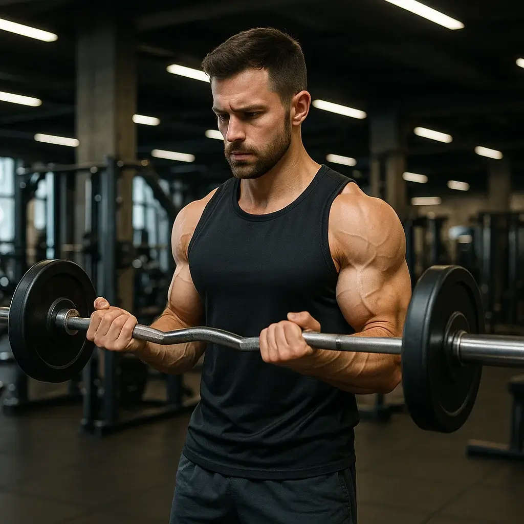 Les 5 Meilleurs Exercices des Biceps avec la Barre pour des Bras Massifs 3 bic 1