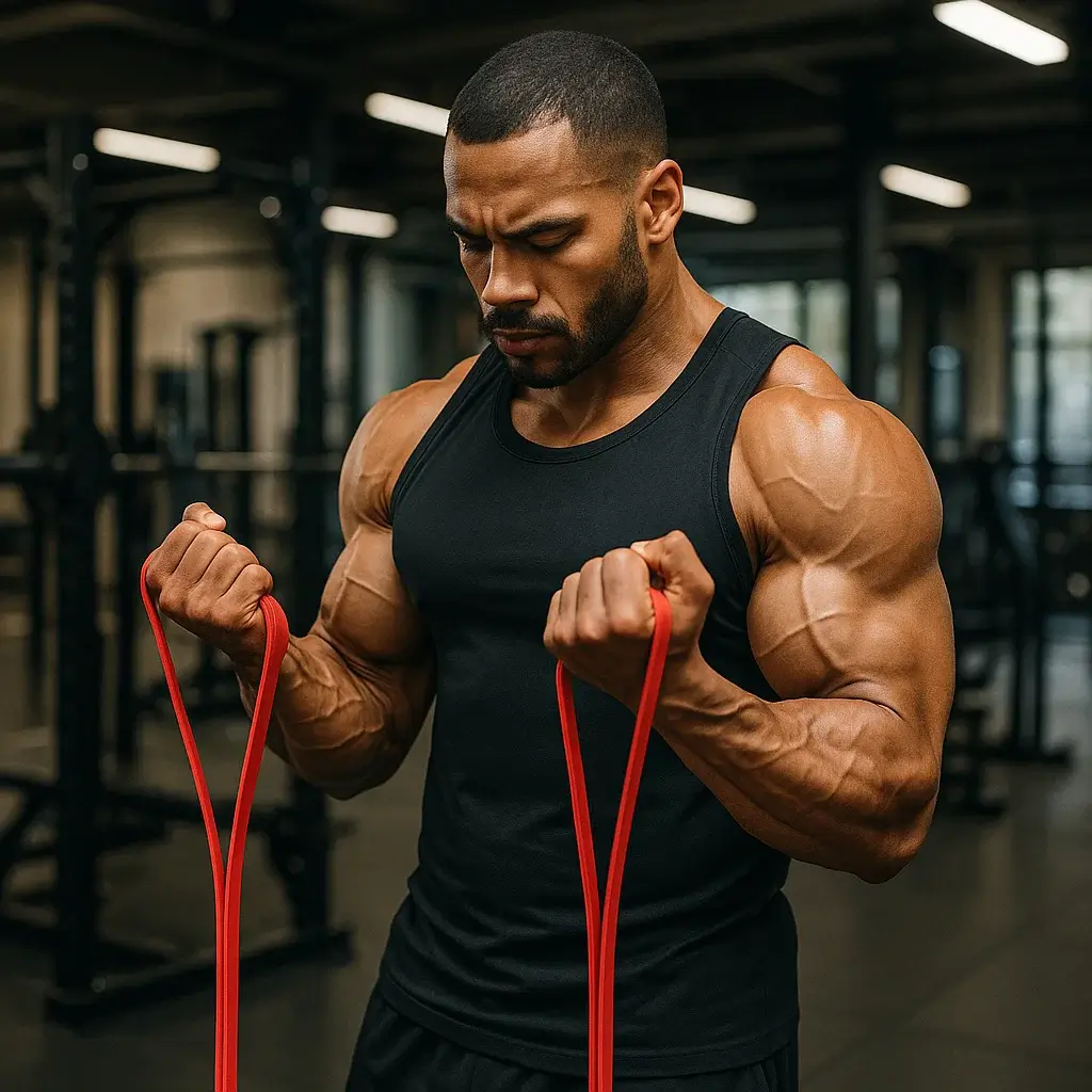 Biceps avec Élastiques : Le Guide ULTIME (+15 Exercices & Programmes) pour des Bras Musclés 2 bic