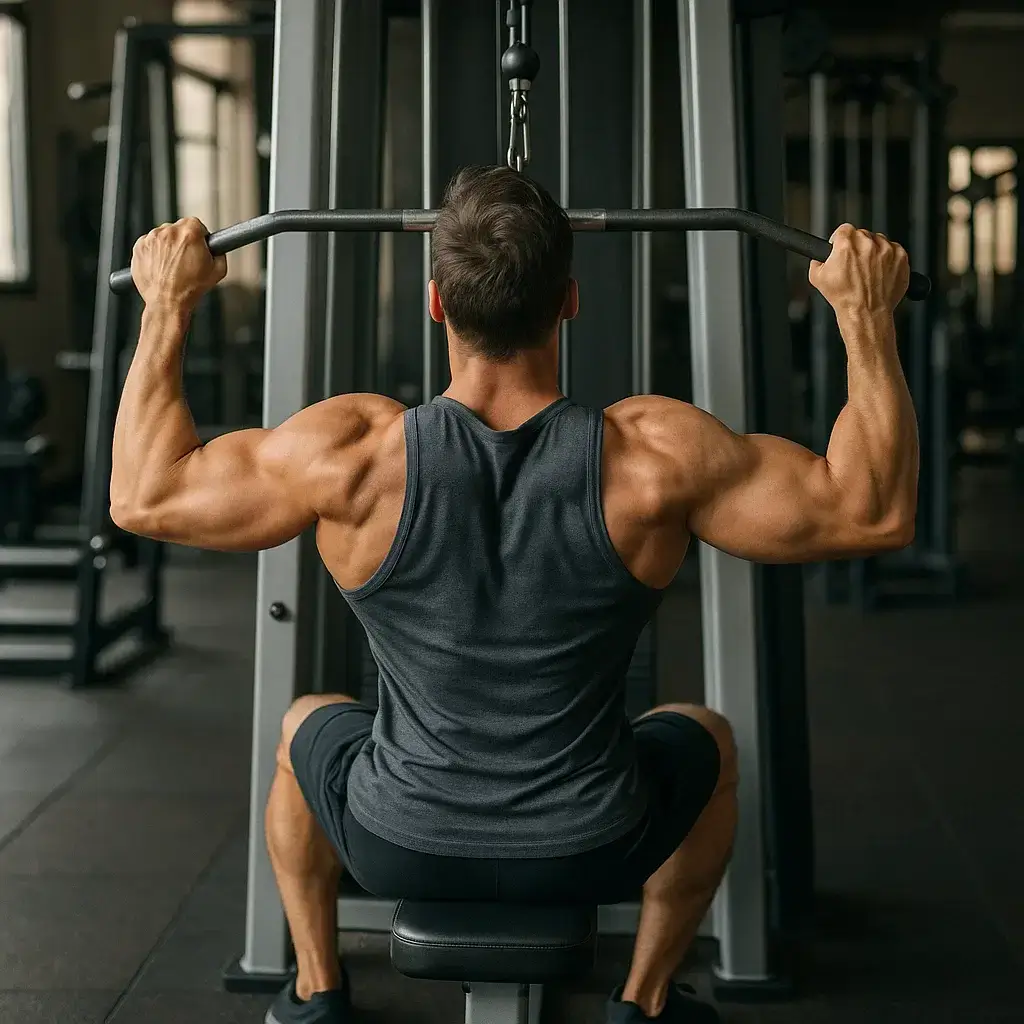 Exercices Dos Poulie Haute : Le Guide Ultime pour un Dos Musclé et Puissant (Vidéos + Programmes) 2 dos1