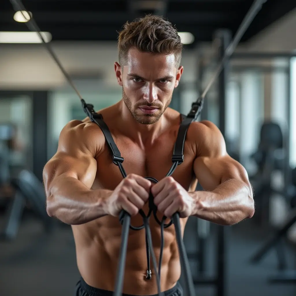 Le Guide Ultime 2025 : 10+ Exercices Pectoraux avec Élastique - Techniques & Programme Complet 2 pec elas