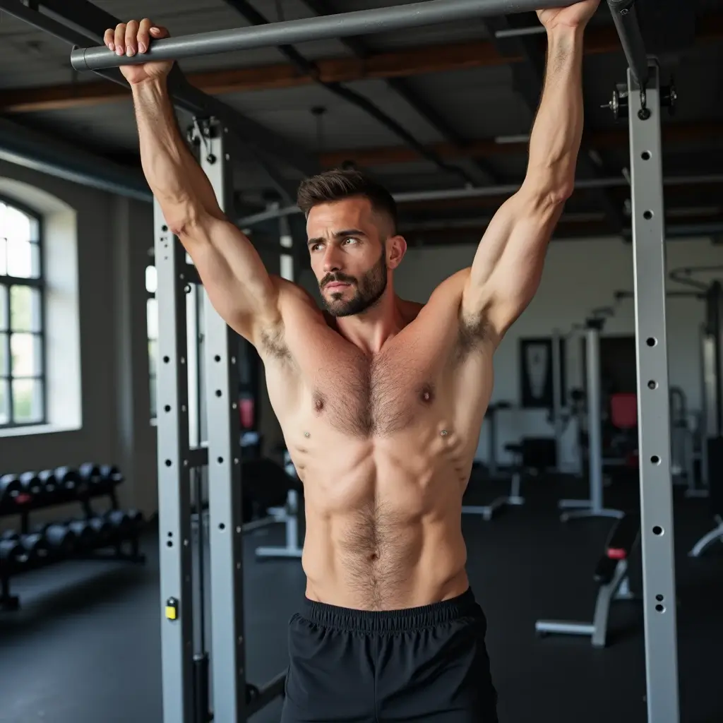 Abdos sur Barre de Traction : Guide Complet pour des Abdominaux d'Acier 3 abd barre1