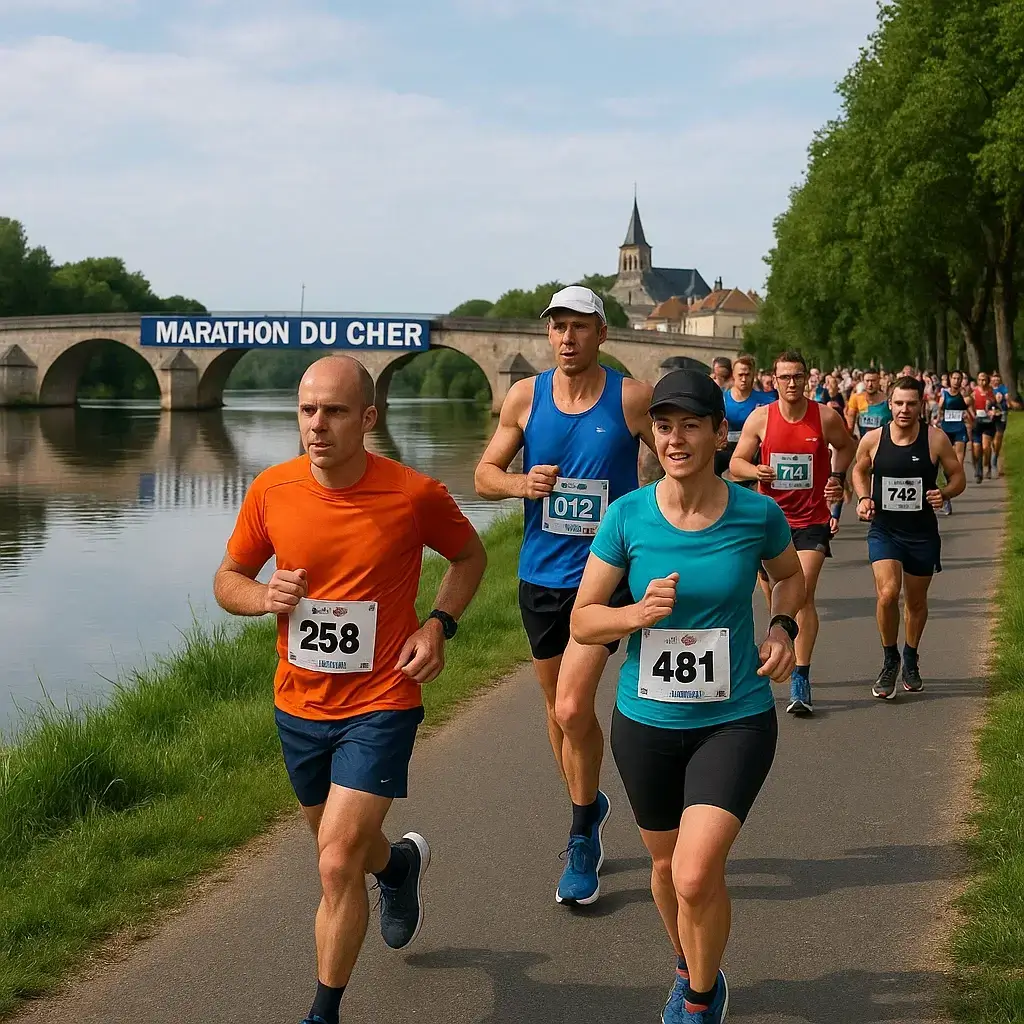 Marathon du Cher 2025 : Le Guide Complet pour Réussir Votre Course le Long du Canal de Berry 2 22 1